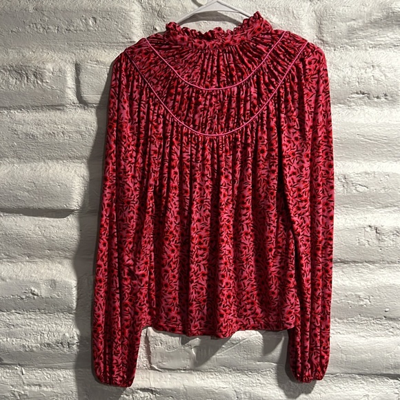 EUC BODEN Button Down Floral Blouse - Picture 8 of 9